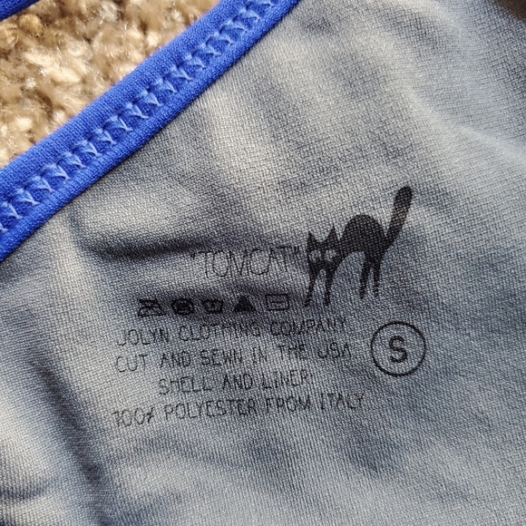 Jolyn Tomcat Bikini Top Size Small - Picture 2 of 4